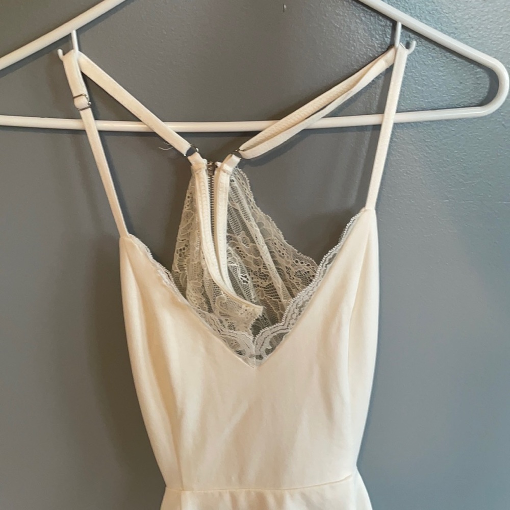 NWT LuLus Skater White Dress Size Small